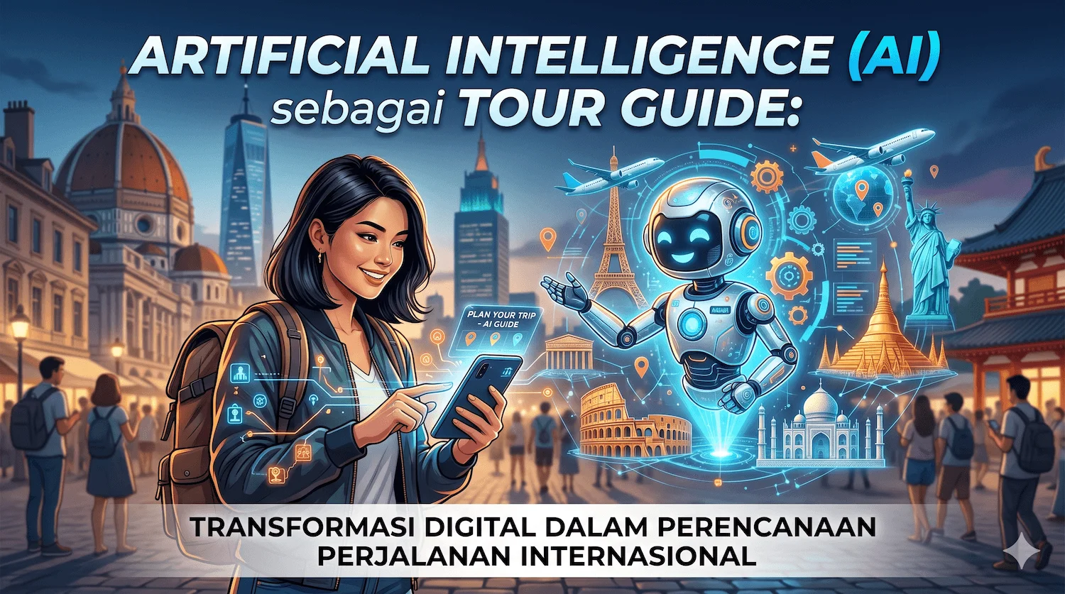 Artificial Intelligence (AI) sebagai Tour Guide: Transformasi Digital dalam Perencanaan Perjalanan Internasional